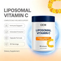 Capsules de Vitamine C Liposomale Ultra Puissantes pour le Soutien Immunitaire et Antioxydant, Mélange de Vitamine C, Quercétine, Cynorrhodon et Zinc