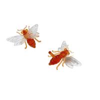 CHINABEES Cadeau d'apiculture Abeille aiguille décorative Kit de bougie en cire d'abeille épingle en plastique épingle abeille pour bougies