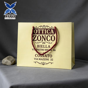<span class=keywords><strong>Bolsas</strong></span> de Papel Color Crema con Logotipo Personalizado y Asas de Cuerda, <span class=keywords><strong>Bolsas</strong></span> de Papel para Empaque al por Mayor, <span class=keywords><strong>Bolsas</strong></span> de Papel Ecológicas para Mercancías - Product Image 6