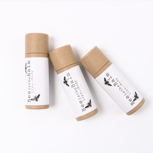 หลอดกระดาษคราฟท์แบบกดขึ้นได้ ย่อยสลายได้ทางชีวภาพ สำหรับบรรจุภัณฑ์เครื่องสำอางบาล์มแบบแท่ง - Product Image 4