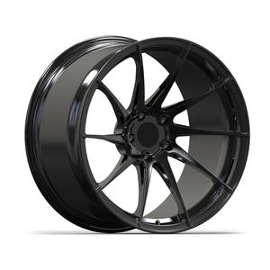Cerchi in Lega Forgiata Personalizzati Neri 5x114.3 5x130 5x112, Ruote da 15 18 24 26 Pollici per Auto di Lusso <span class=keywords><strong>Maserati</strong></span> - Product Image 4