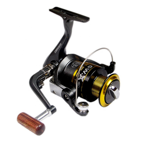 Guanwei-carrete de pesca giratorio de metal GWX, 10 + 1BB, para mar