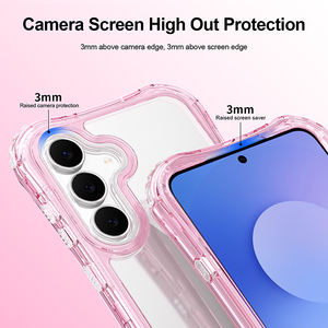 뷰티라인 3 in 1 맞춤형 개인화 도매 휴대폰 보호 케이스 삼성 갤럭시 S25 Fe 케이스 커버 - Product Image 5