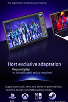 2026 Neuer Hochhelligkeits-1080P-TN-OLED-Tragbarer Monitor Laptop Plug-and-Play Dual-Monitor-Erweiterung Typ C 23,8 Zoll