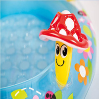 Intex 57114 Gonflable En Plastique Champignon Bébé Piscine Piscines Gonflable Parasol Champignon Bébé Piscine