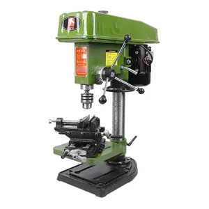 Vertical Drilling Tapping Machine Three Function Desktop New Mechanical Hardware Bench Drill, Tapping Machine, Milling Machine