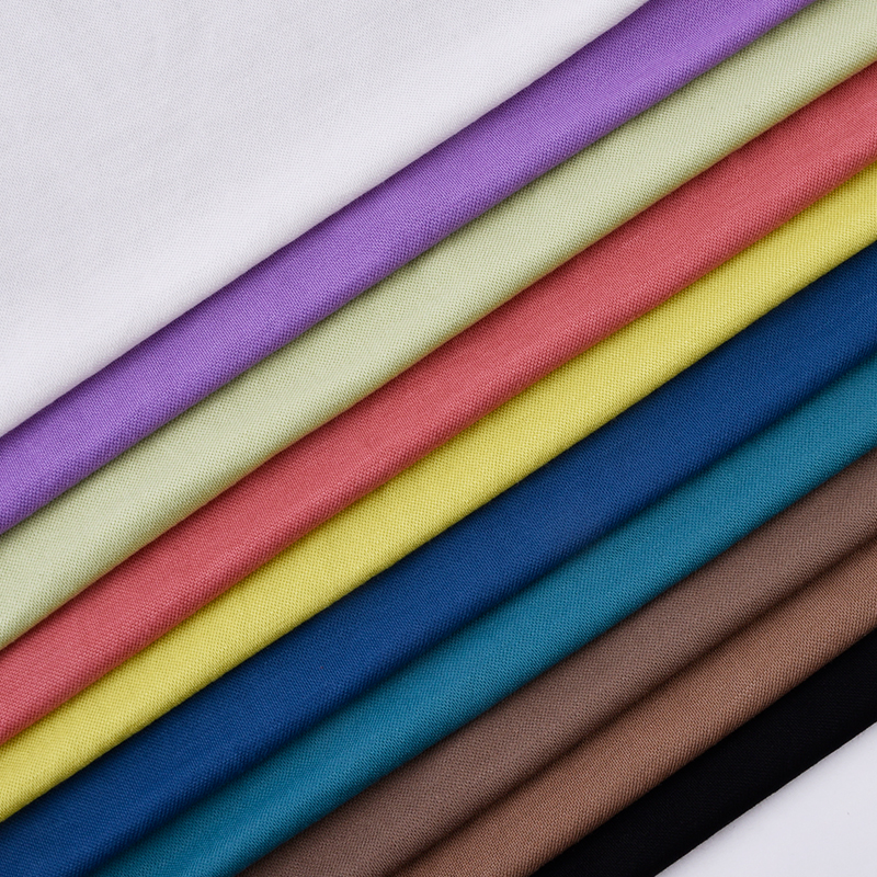 High Quality Breathable Wicking Knitted Fabric 55% Rayon 45% Nylon Casual T-Shirts