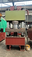 Presse hydraulique à 4 colonnes certifiée CE 500T, contrôlée par PLC, pour le marquage de métaux de haute précision à grande vitesse, avec pompe moteur