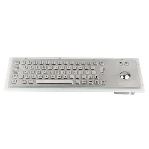 USB Kios Self-Service Terminal Logam Keyboard dengan Keypad Numerik