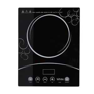 Placa de Cocción Eléctrica de Acero Inoxidable con Cristal Negro, 2000W, Control Táctil con Sensor, 2 Quemadores, Control por Aplicación, Calentamiento Rápido - Product Image 3