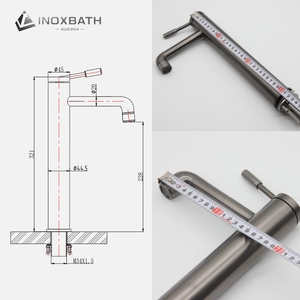 Robinet de lavabo à levier unique simple et élégant, robinets de salle de bain durables et de haute qualité <span class=keywords><strong>pour</strong></span> votre <span class=keywords><strong>maison</strong></span> - Product Image 3