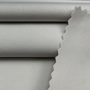 Tessuto a maglia con trama nuda in elastan di alta qualità super fit per abbigliamento da yoga - Product Image 3