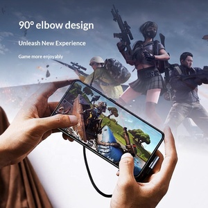 120W 90 DEGREE USB to Type-C 6A ปลอกโลหะถัก5A ชาร์จเร็ว USB2.0สายดาต้า<span class=keywords><strong>ราคา</strong></span>โรงงาน - Product Image 3