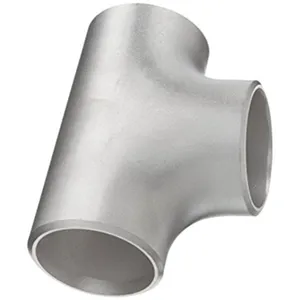 DIN1.4410 Duplex Stainless Steel Pipe Fitting ASTM A815 S32750 Stainless Steel Equal Tee
