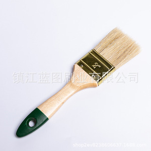 Brocha plana para pintar con cerdas de cerdo y mango de madera de 12-20 mm, fabricada en Zhenjiang, para pintar. - Product Image 5