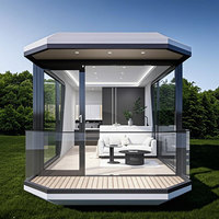 Maison préfabriquée moderne, maison modulaire en conteneur pour usage résidentiel et de vacances