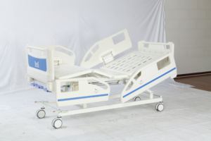 Fornitura di fabbrica tre funzione mobili medici altezza letti ospedalieri regolabili - Product Image 3