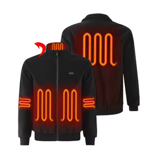 Áo khoác giữ nhiệt có logo tùy chỉnh, áo khoác len điện, áo khoác làm việc, áo khoác giữ ấm mùa đông nam, áo khoác sưởi ấm - Product Image 5