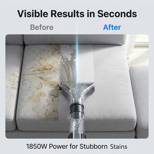 Steam Cleaner 1800W 31x20x33cm High Suction For Sofa Mattress Carpet Fabric Cleaning - Product Image 2