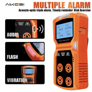 Aikesi 4-<span class=keywords><strong>gas</strong></span> Analyzer Monitor H2SO2CO <span class=keywords><strong>Detector</strong></span> De Gás Combustível <span class=keywords><strong>Detector</strong></span> De Gás De Detecção De Perigo Multi-explosivo - Product Image 6