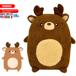 Grande Peluche Ippopotamo Pesante Personalizzato, Morbido e Soffice Cuscino da Abbraccio, Regalo Sensoriale per il Sonno - Product Image 4