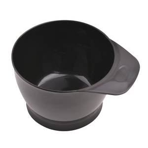 Bol de teinture pour cheveux de salon de haute qualité avec logo personnalisé bol de mélange de couleurs pour cheveux en plastique bol d'applicateur noir - Product Image 2