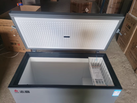 Congélateur Commercial Horizontal Grande Capacité 330L, Congélateur de Haute Qualité Adapté à la Congélation d'Ingrédients
