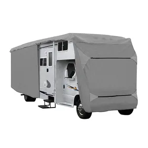 Su bloğu Anti gözyaşı UV güneş engelli nefes Polyester kapak Camper karavan römork kamyon RV araba