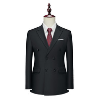 Veste de Costume Homme Manches Longues Couleur Unie Style Affaires Décontracté Sehe Fashion en Gros