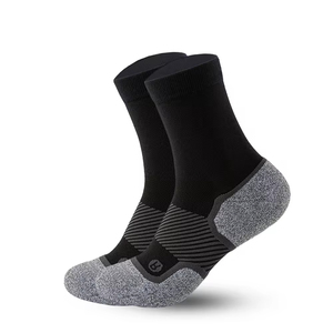 Custom Embroidered Spring Season Breathable Crew <b>Socks</b> Spandex Polyester Knitted <b>Running</b> Sports <b>Socks</b> for Men Women - Product Image 5