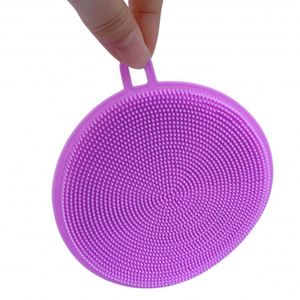 Éponges en silicone lavables au lave-vaisselle, logo personnalisé, service OEM ODM, prix d'usine, haute absorption d'eau, outil de nettoyage - Product Image 1