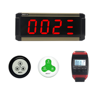 D'appel sans fil Système D'appel Serveur Serveur Service Système De Radiomessagerie pour Restaurant Récepteur De Montre-Bracelet boutons D'appel