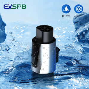 Adaptador de cargador Q42 EV tipo 2 a GBT convertidor de <span class=keywords><strong>carga</strong></span> de vehículos de Automóviles Chinos IP55 IEC 62196 A Adaptador de CA GBT - Product Image 4