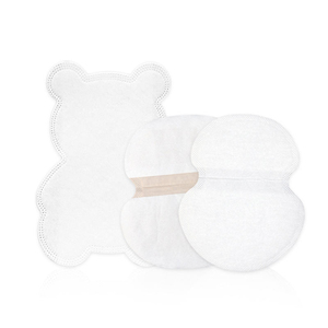 Almohadillas desechables absorbentes de sudor para axilas con forma de oso, autoadhesivas, protectores de axilas, parches absorbentes para hombres y mujeres - Product Image 2