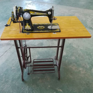 पारंपरिक परिधान सिलाई मशीन सबसे सस्ता पूरा सेट घरेलू सिलाई मशीन (जेए हेड टेबल स्टैंड) - Product Image 5