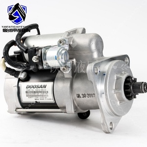 Develon <span class=keywords><strong>Doosan</strong></span> อะไหล่300516-00041B สตาร์ทเตอร์สำหรับ DX200 DX210 DX225 <span class=keywords><strong>Doosan</strong></span> - Product Image 1