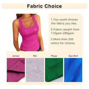 Top da <span class=keywords><strong>Donna</strong></span> di Alta Qualità con Scollo Quadrato, Canotta Modellante per Fitness, Gilet Modellante per la Vita, T-Shirt Sportiva Personalizzabile per Corsa e Palestra - Product Image 4