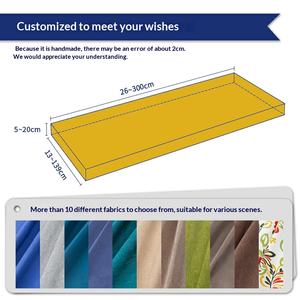 وسادة مقعد خارجية مربعة الشكل مصنوعة من البوليستر المنسوج 100٪، محشوة بالفوم، مقاومة للماء ومتينة، قابلة للإزالة، مناسبة لأثاث الفناء - Product Image 3