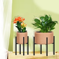 Ajustement 10 à 16 support de plante en métal réglable 14 pouces pour support de plante support de plante vertical grand support de plante