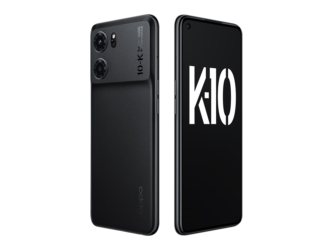 Oppo K10 5G - 120hz Android 12 Smartphone with 67W Charge