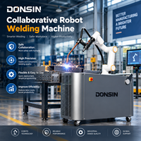 Robot Las Kolaboratif 6 Sumbu Pintar, Mesin Las MIG Tanpa Pengajaran, Sistem Pengelasan Mudah Dioperasikan 1900mm