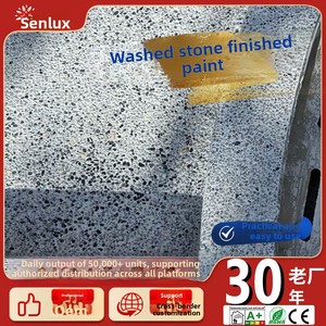 Cross-<strong>border</strong> Water-washed Stone Floor Coating Indoor/outdoor Acrylic Micro-stone <strong>Wall</strong> <strong>Paint</strong> Outdoor Porcelain-stone <strong>Paint</strong> <strong>Paint</strong> - Product Image 2