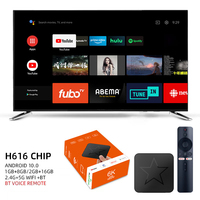 WF Tvbox Diseño Original de Fábrica Allwinner H616 5g Wifi Dual Pantalla de Video 4k hd Q7 IATV Smart Android TV Box Q7