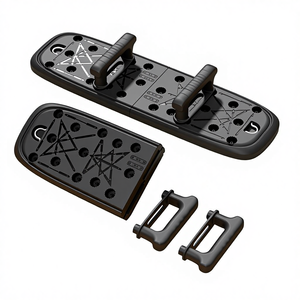 국경을 넘는 가정용 남성용 ABS 소재 다기능 접이식 휴대용 푸쉬업 트레이닝 보드 (복근 운동용) - Product Image 1