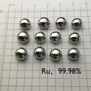 Cuentas de metal de rutenio 3G pellet <span class=keywords><strong>Ru</strong></span>≥ 99.98% Muestra de rutenio - Product Image 4