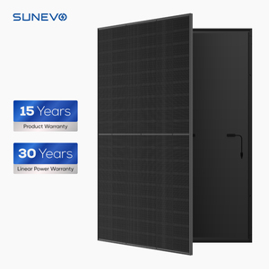 Sunevo Hiệu Quả Cao Hjt Bifacial Năng Lượng Mặt Trời Bảng Điều Khiển 500W 510W 520W Thông Minh Tất Cả Các Màu Đen Năng Lượng Mặt Trời <span class=keywords><strong>PV</strong></span> <span class=keywords><strong>Module</strong></span> Châu Âu Kho - Product Image 2