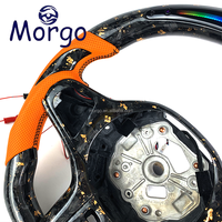 Volant en fibre de carbone forgé sur mesure avec LED pour BMW G20 G30 G22 Série 3 4 5 320i 325i 330i G42 G29 M340i Style Racing