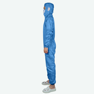 Tuta Protettiva Antistatica con Zip all'Inguine, Cappuccio Integrato, Leggera e Traspirante per Adulti, Ideale per Officina e Ambienti Puliti - Product Image 5