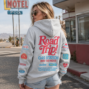Custom Patch High Quality Embroidery French Terry Plus Size Sweatshirt Cotton Drop Shoulder Casual Pullover <strong>Hoodies</strong> <strong>for</strong> <strong>Women</strong> - Product Image 1