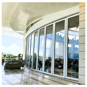 Puertas Plegables de Aluminio Insonorizadas, Doble Acristalamiento, Aislamiento Térmico, Eficiencia Energética, Diseño Minimalista Exterior, Patio, Villa - Product Image 5